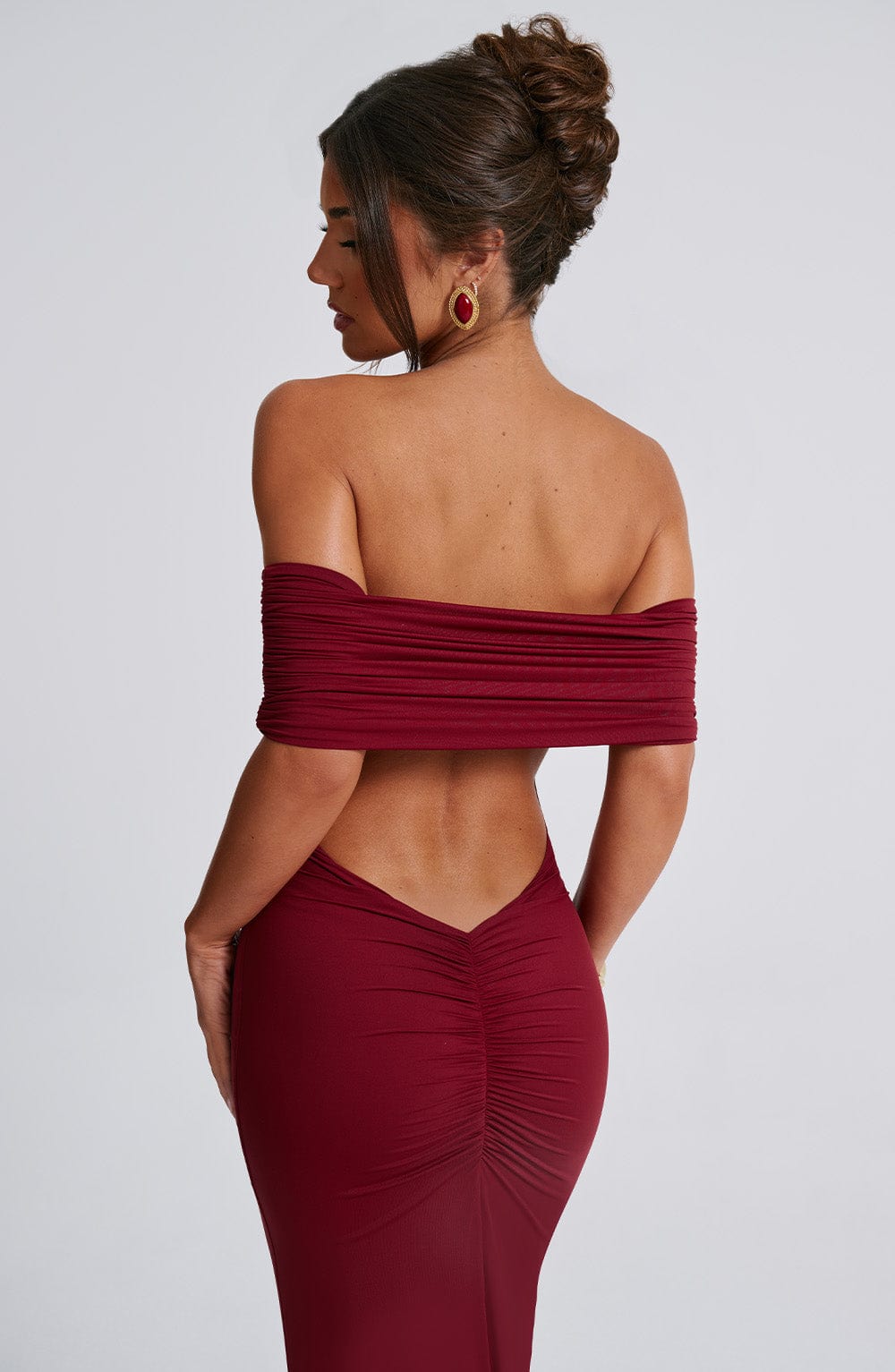 Zelina - Open Back Maxi Dress