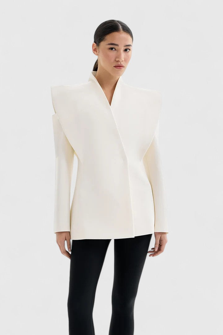 Unisex Blazer with Structured Shoulders