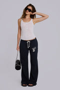 Rosalie - Low-Rise Bootcut Joggers