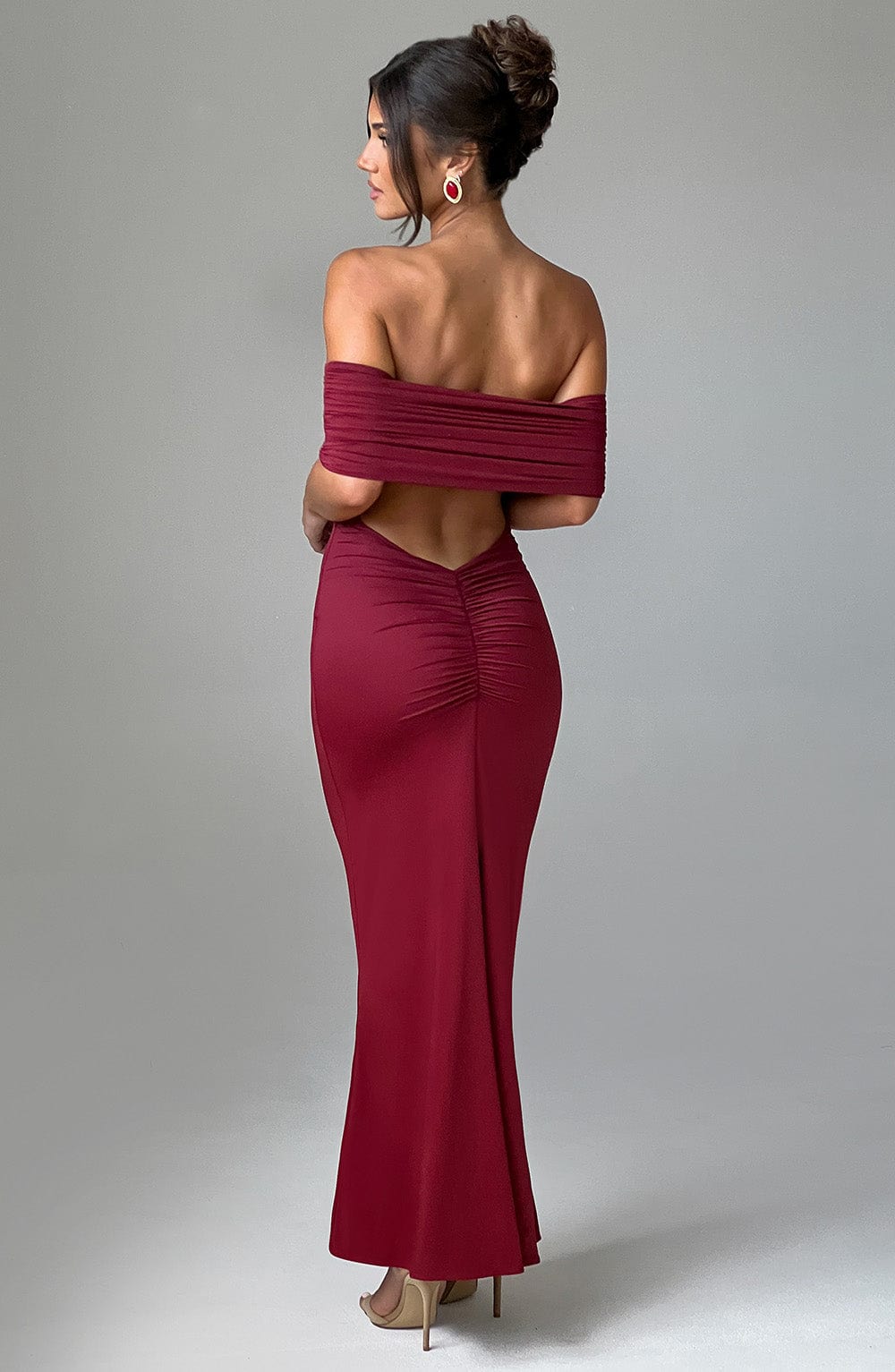 Zelina - Open Back Maxi Dress