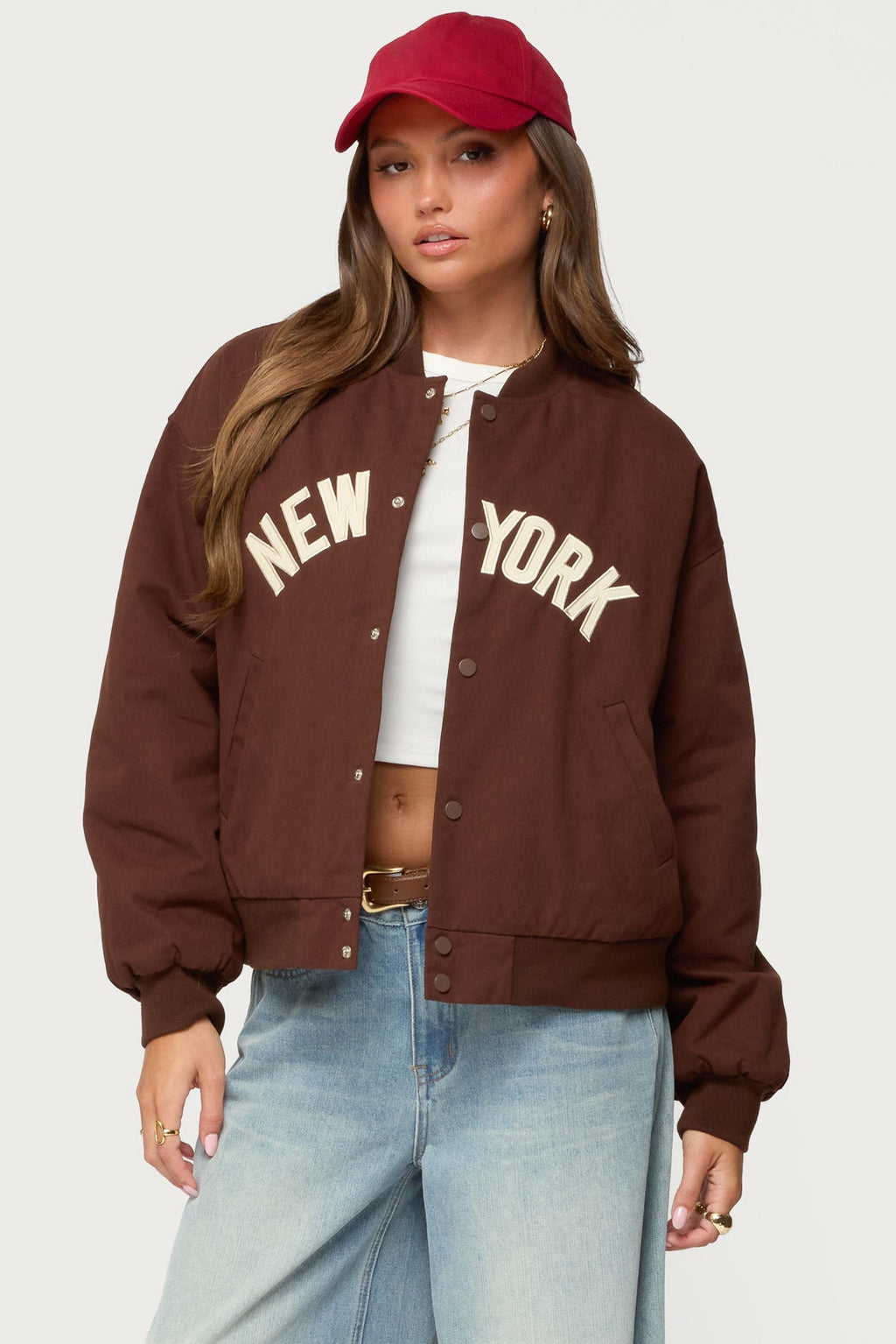 Teagan - Oversized Bomber Jacket