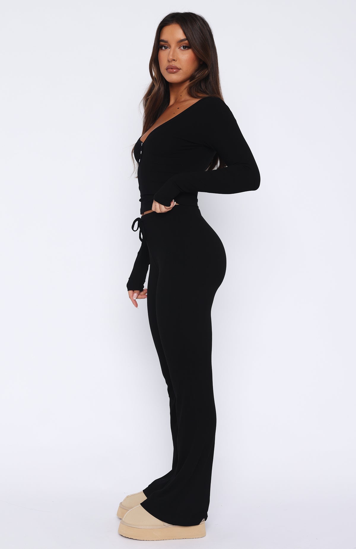 Halden - Button-Front Pajama Set