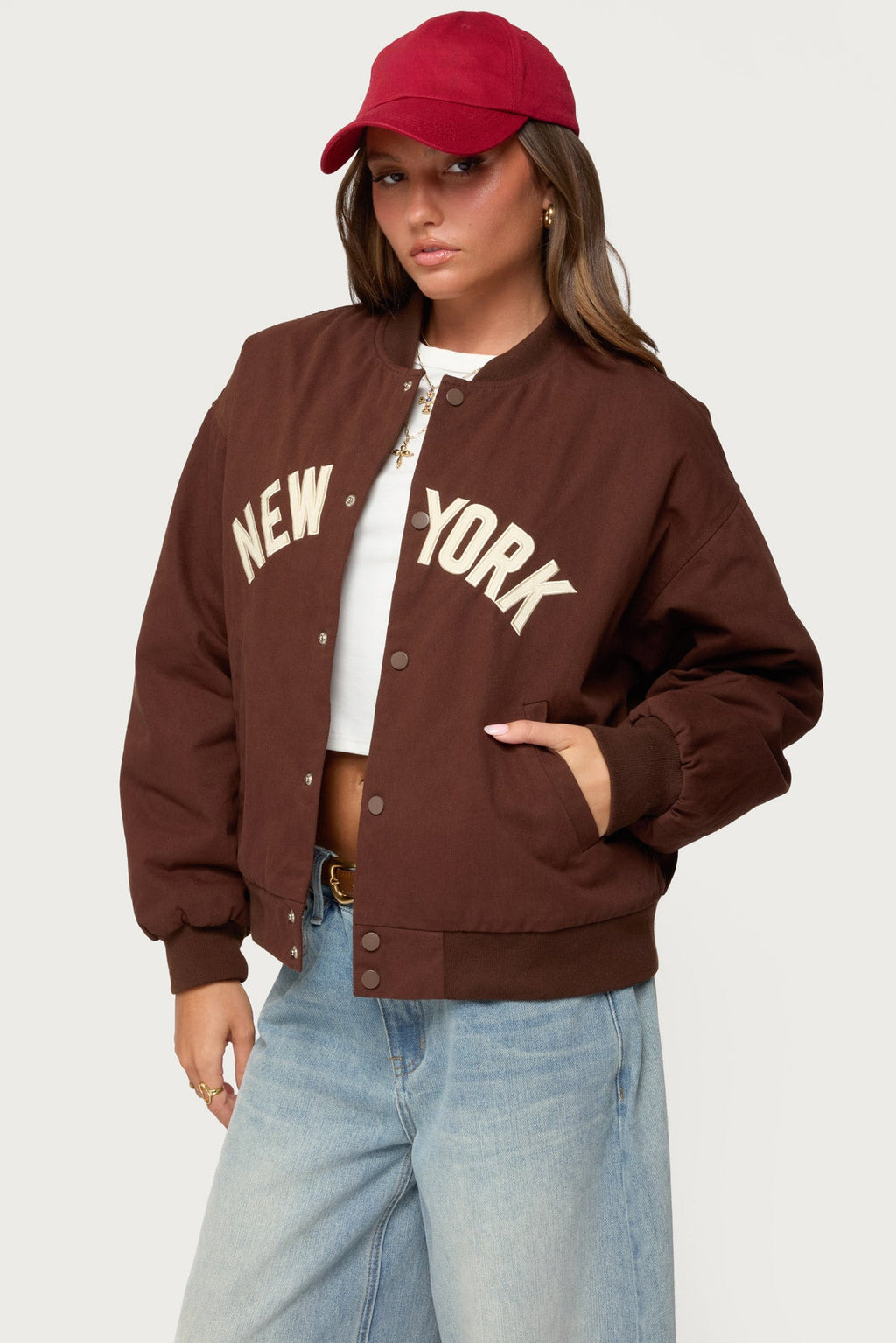 Teagan - Oversized Bomber Jacket