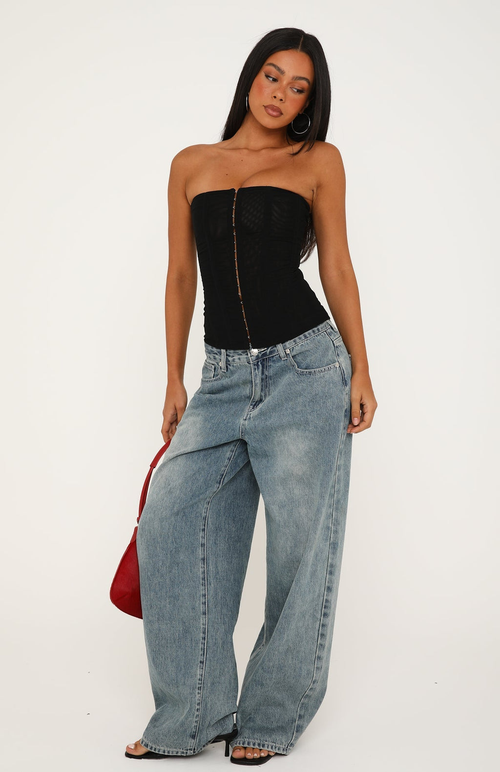 Novara - Strapless Structured Bustier Top