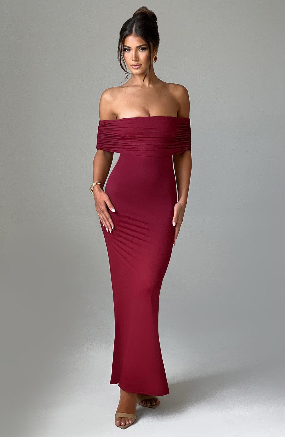 Zelina - Open Back Maxi Dress